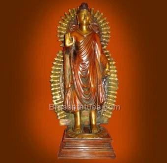 Standing Buddha Thai