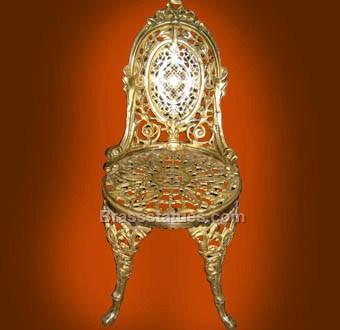 Brass Chair