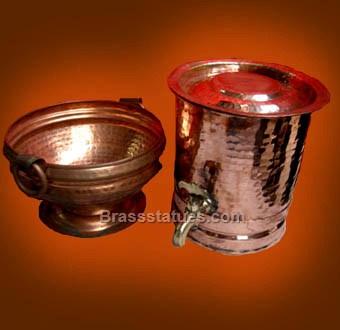Copper Ganga Pot