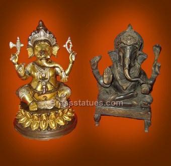Brass Nepali Ganesh